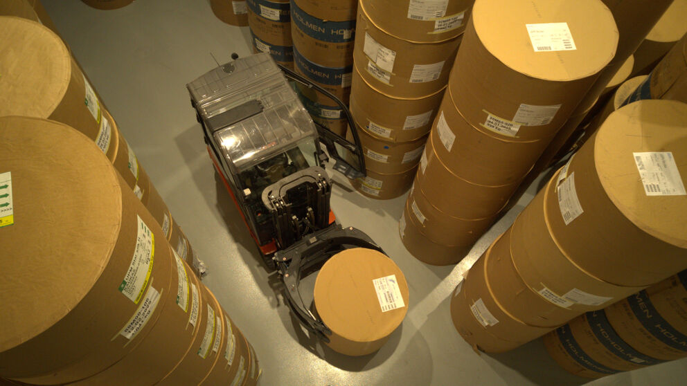 Papierrollen / Stapler